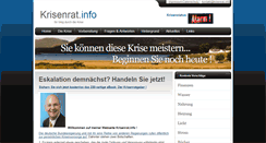 Desktop Screenshot of krisenrat.info